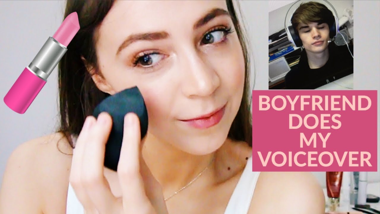 BOYFRIEND DOES MY VOICEOVER (Funny!) | heymidi
