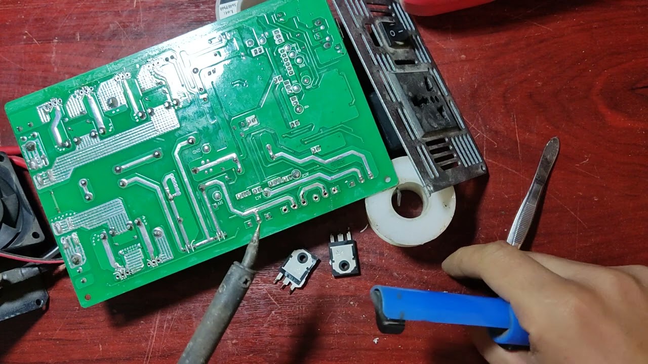 إنفرتر 1500واط #شور #ترانزستور#دخل_خرج