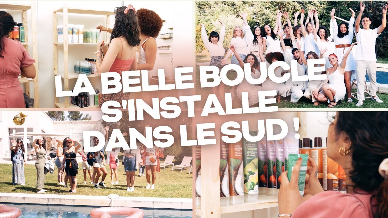 ON INSTALLE NOTRE SALON À AIX  | Pop-Up La Belle Boucle Studio