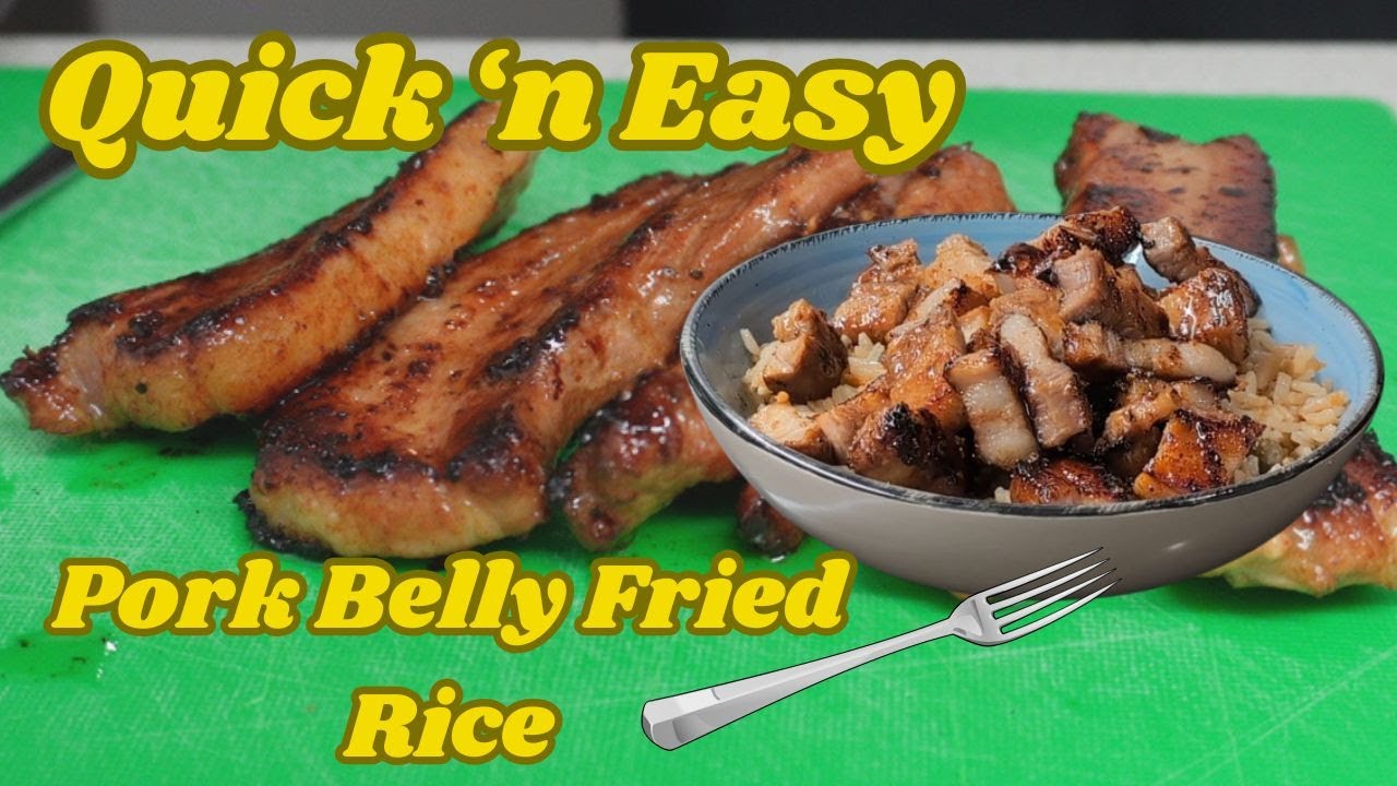 Pork Belly Fried Rice | Cheat Version