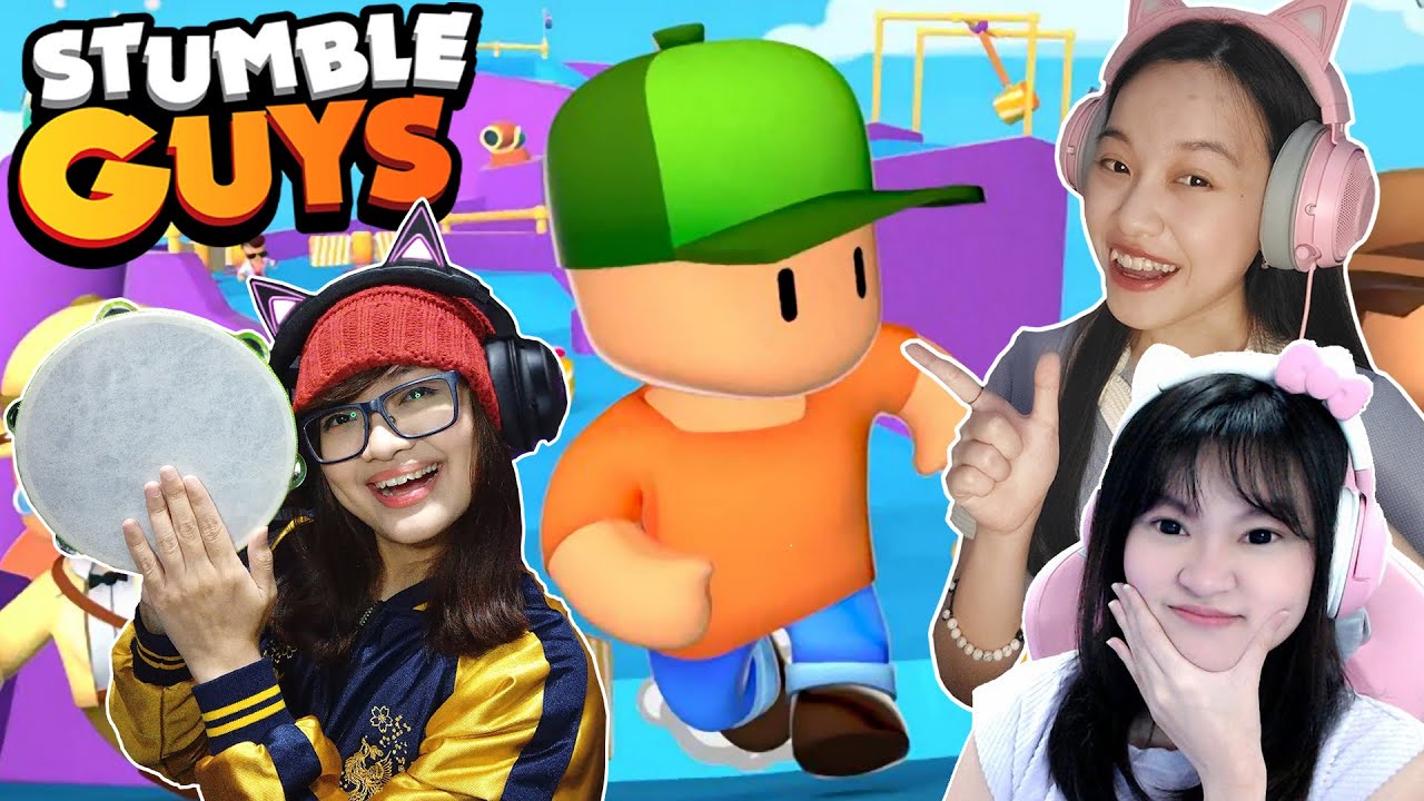 NGAKAK MAIN STUMBLE GUYS BARENG @FannyTjandra @KeiKeiRoblox dan SUBSCRIBERS