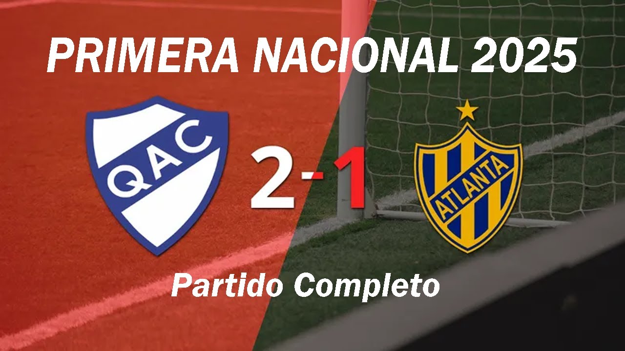 Quilmes vs. Atlanta | Primera Nacional 2025 Zona A Fecha 25.