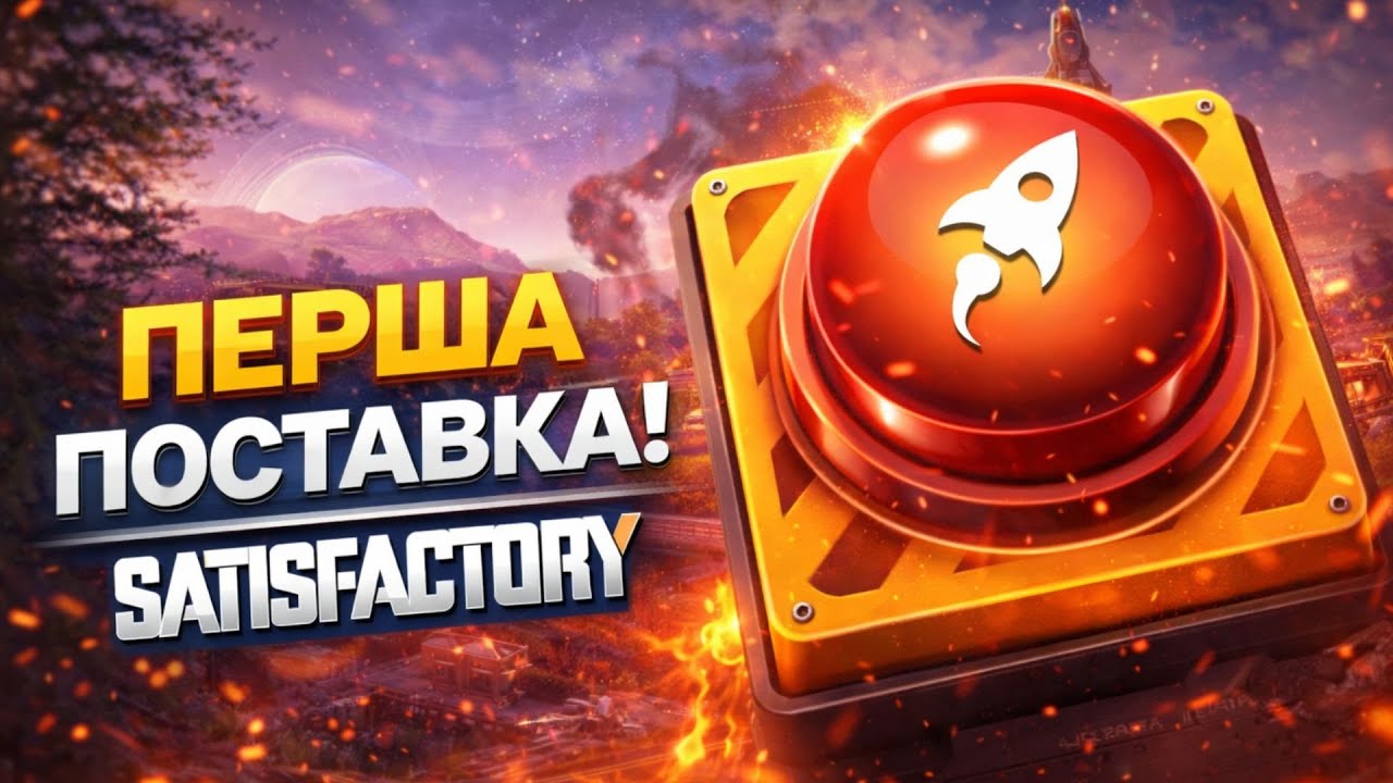 Перша поставка з планети в Satisfactory — старт великого виробництва!