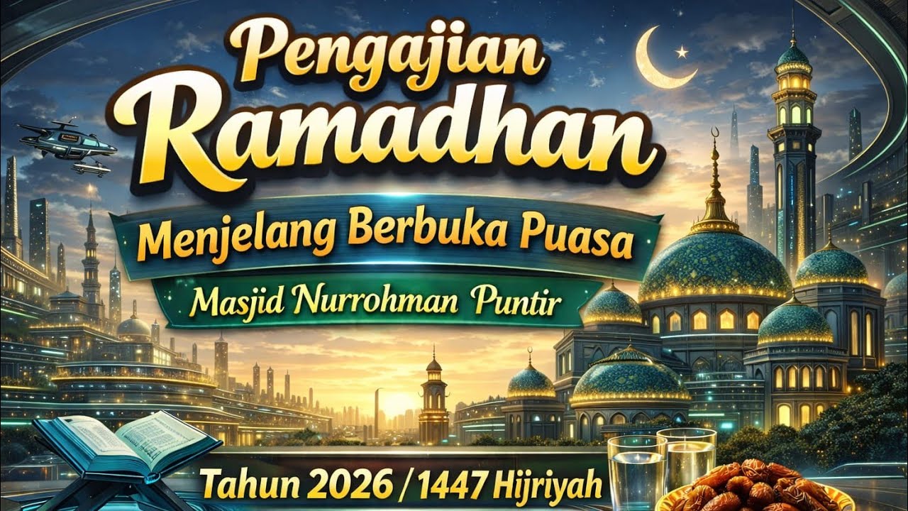 Pengajian Ramadhan oleh Ust. Khoirur Rozikin dengan Tema : Sholat Tarawih 