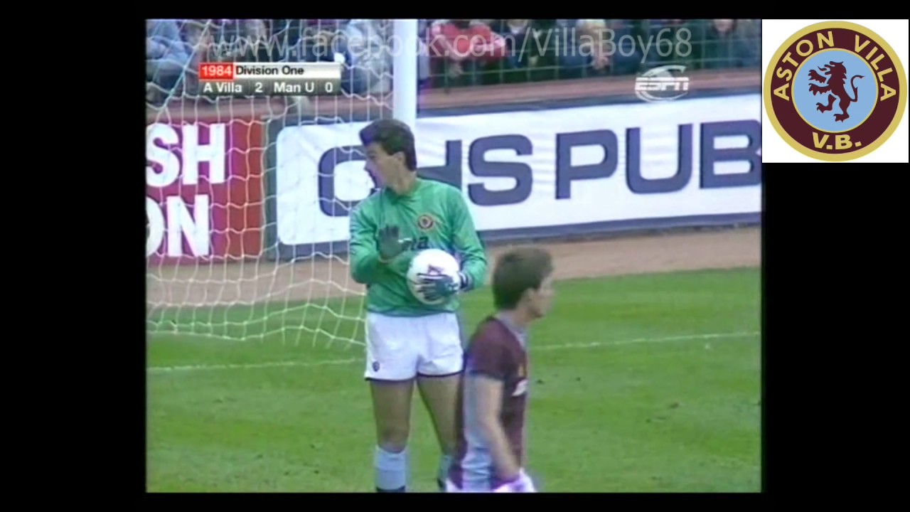 Aston Villa 3 Manchester Utd 0 - Div 1 - 6th Oct 1984