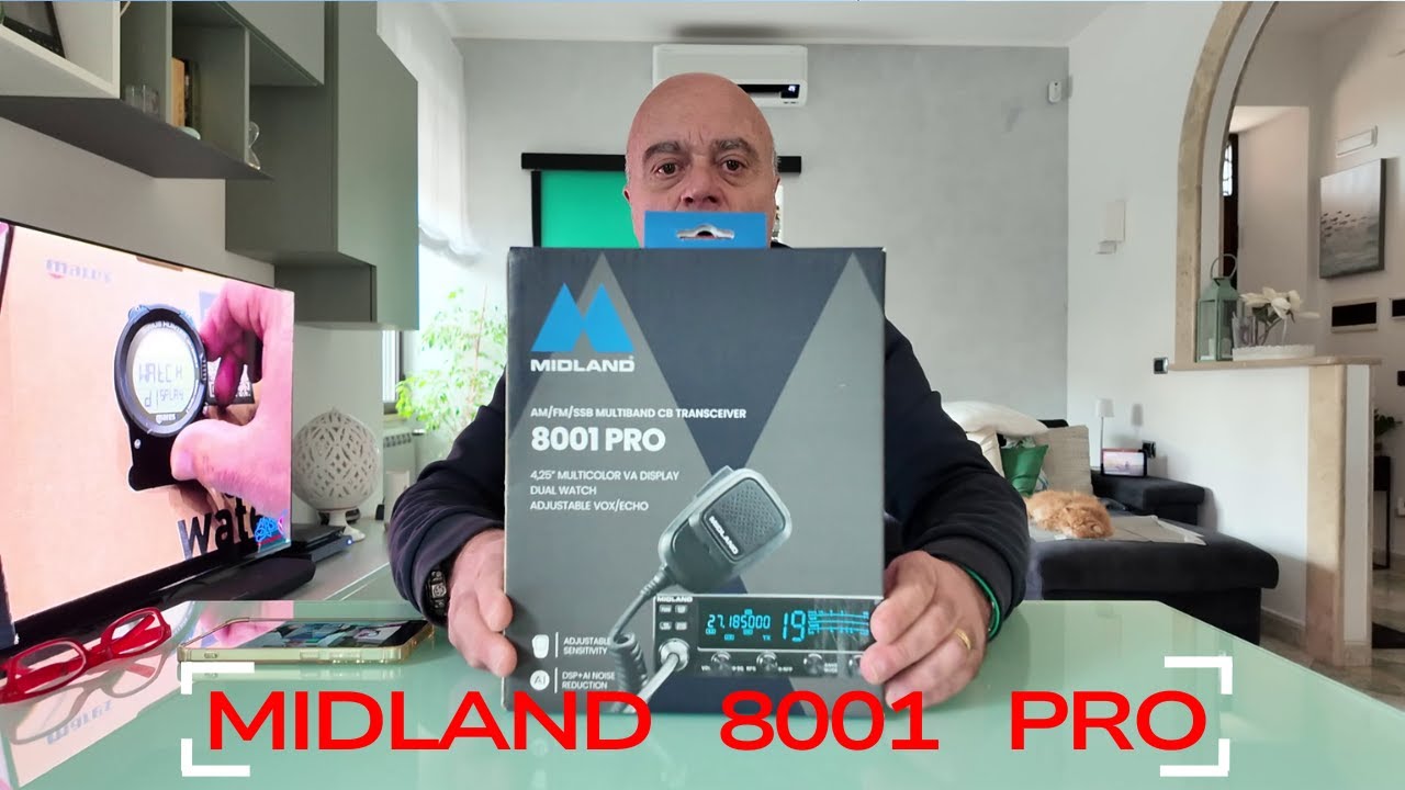 ELETTRONICA | NUOVO CB MIDLAND 8001 PRO Unboxing e Presentazione