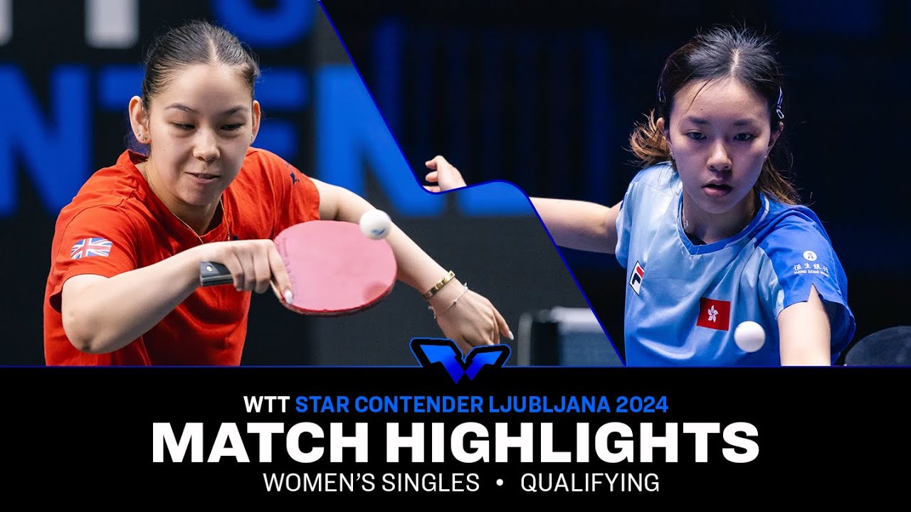 Ng Wing Lam vs Anna Hursey | WS QUAL | WTT Star Contender Ljubljana 2024