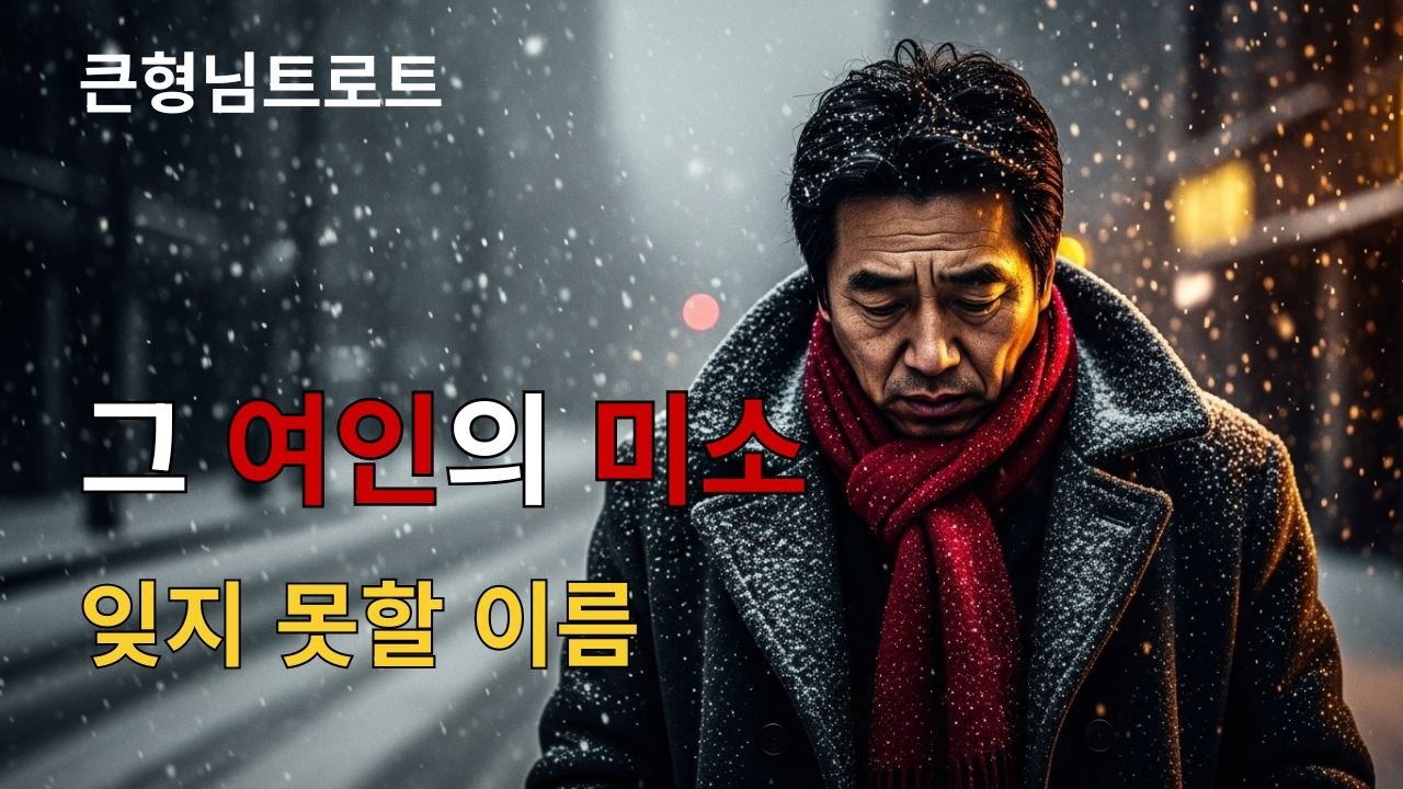 🎵감성 트로트 | 그 여인의 미소 | 거친 인생, 잊지 못할 그 이름