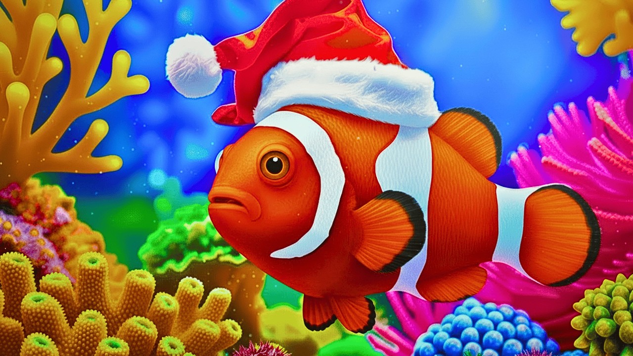 The Best Aquarium 4K Ultra HD 🐠 Stunning Coral Fish & Jellyfish - Relaxing Music for Sleep #10