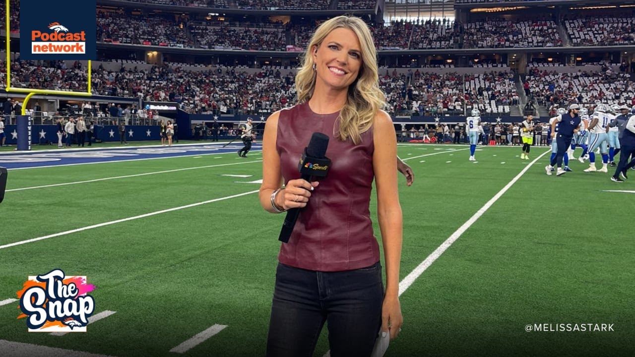 NBC's 'Sunday Night Football' sideline reporter Melissa Stark details #SFvsDEN and career | The Snap