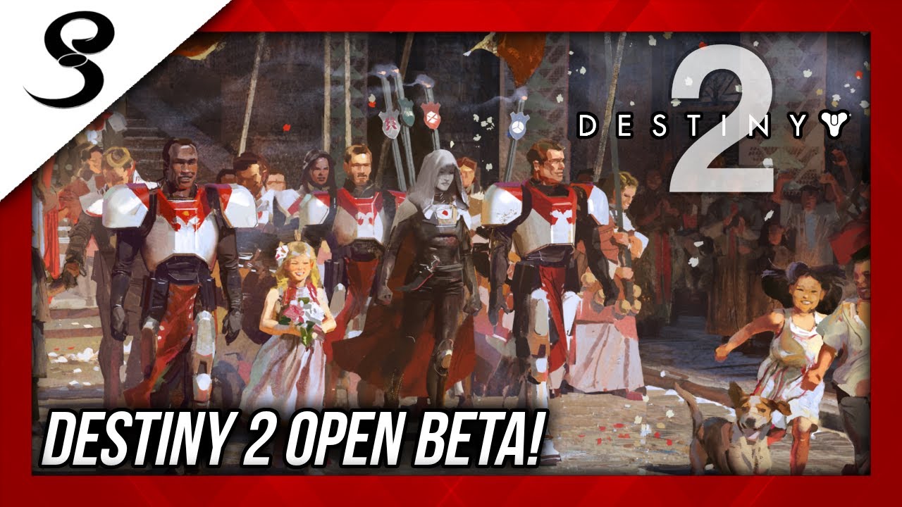 DESTINY 2 OPEN BETA LIVE! DESTINY 2 GAMEPLAY!