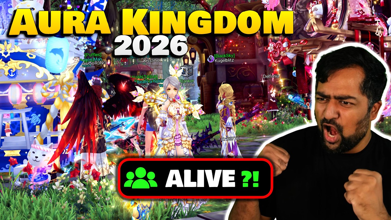⭐️ Aura Kingdom всё ещё ЖИВА в 2026 году?! ⭐️