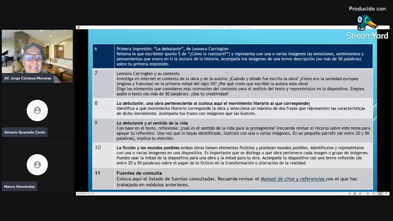 Tercer EAA. Semana 2. Módulo 4. Generación 80. Prepa en Línea SEP.