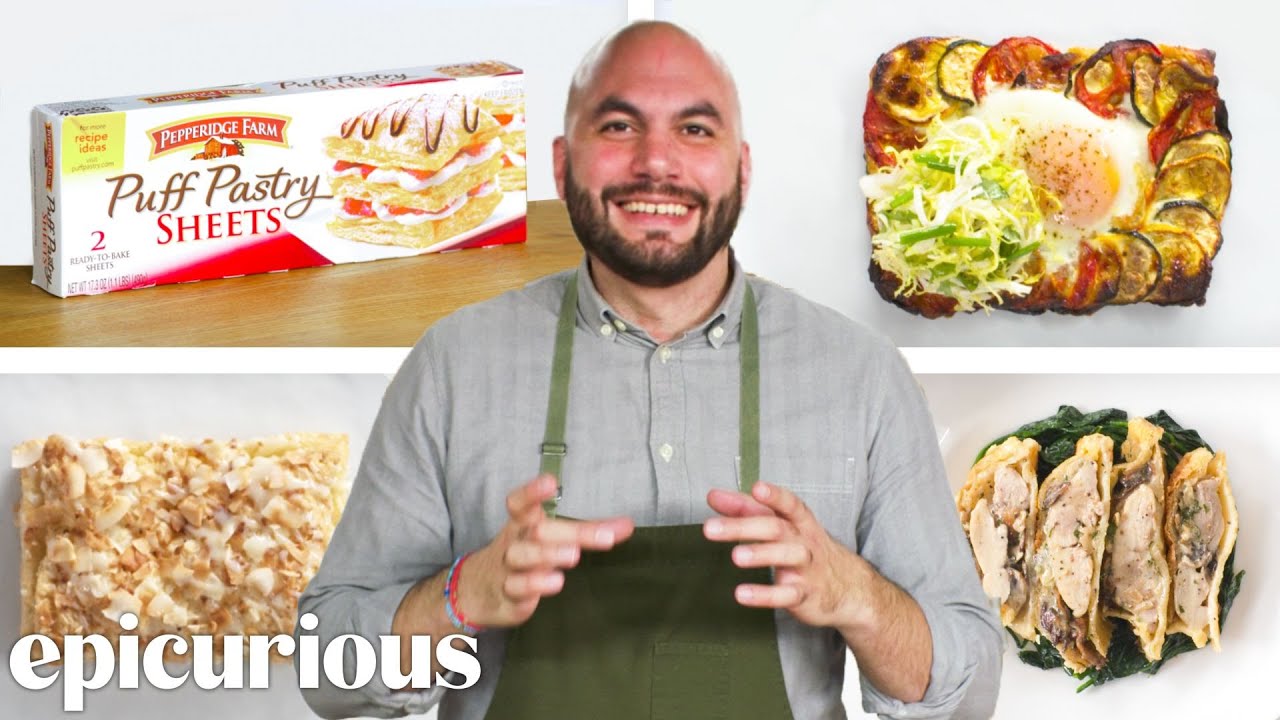 Pro Chef Turns Frozen Puff Pastry Into 3 Meals For Under $9 | The Smart Cook | Epicurious
