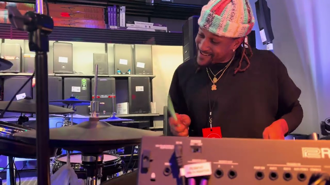 MJL&trade;️ GUITAR CENTER DRUM CLINIC | ROLAND V51 - FINAL