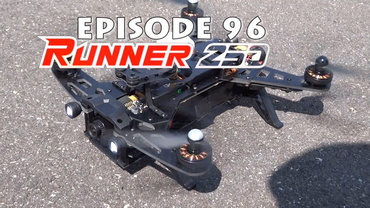 Walkera Runner 250 vs x350 Pro the race comparison