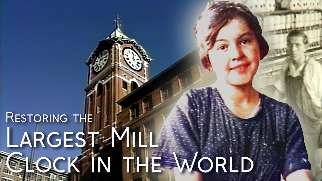 Ayer Mill Clock Tower History and Restoration. 1991 HD