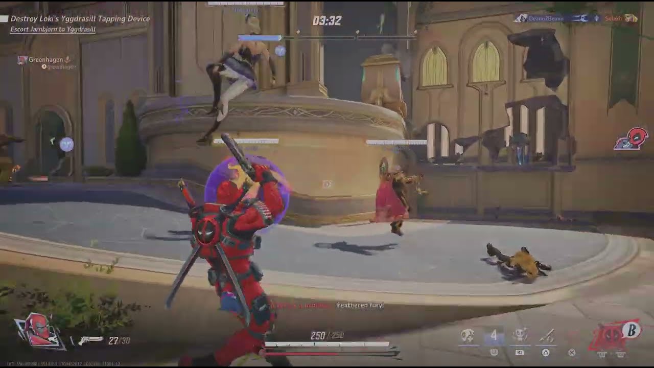 Marvel Rivals Healpool Gameplay