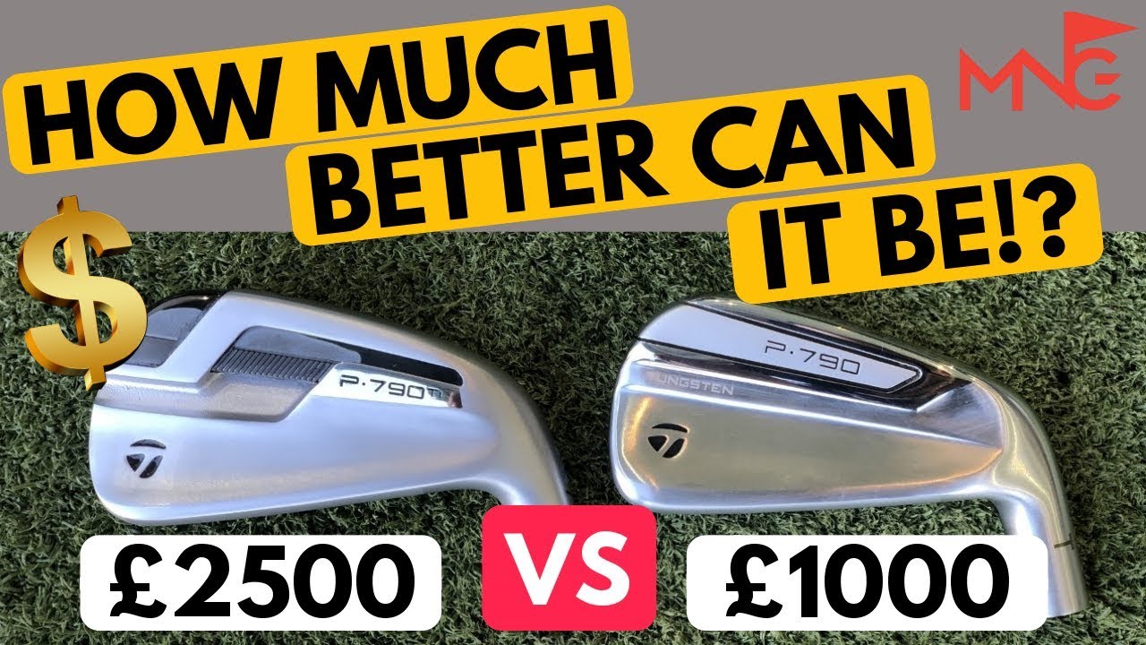 Is It £1500 Better Performance? TaylorMade P790 Ti Iron VS TaylorMade P790 2019 Iron
