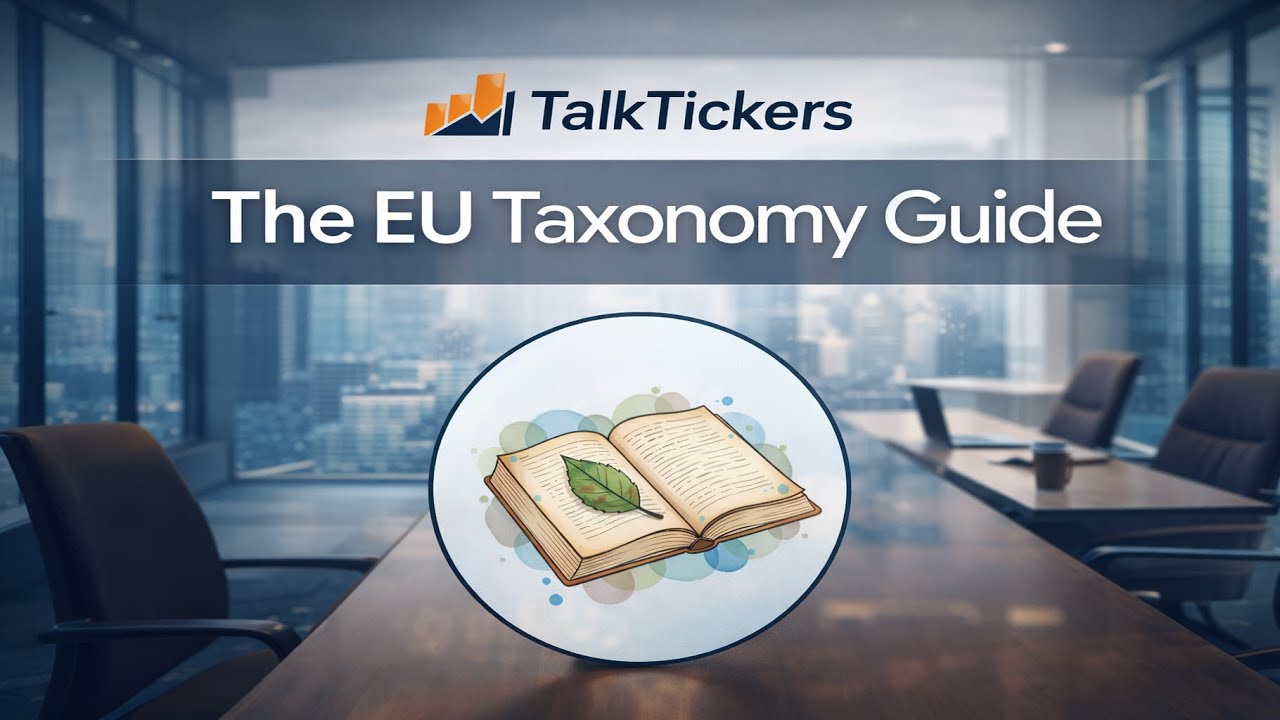 EU Taxonomy Explained: The Future of Sustainable Investing in 2024