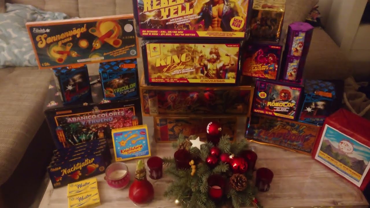 FEUERWERK UNBOXING / PYRO IN GERMANY