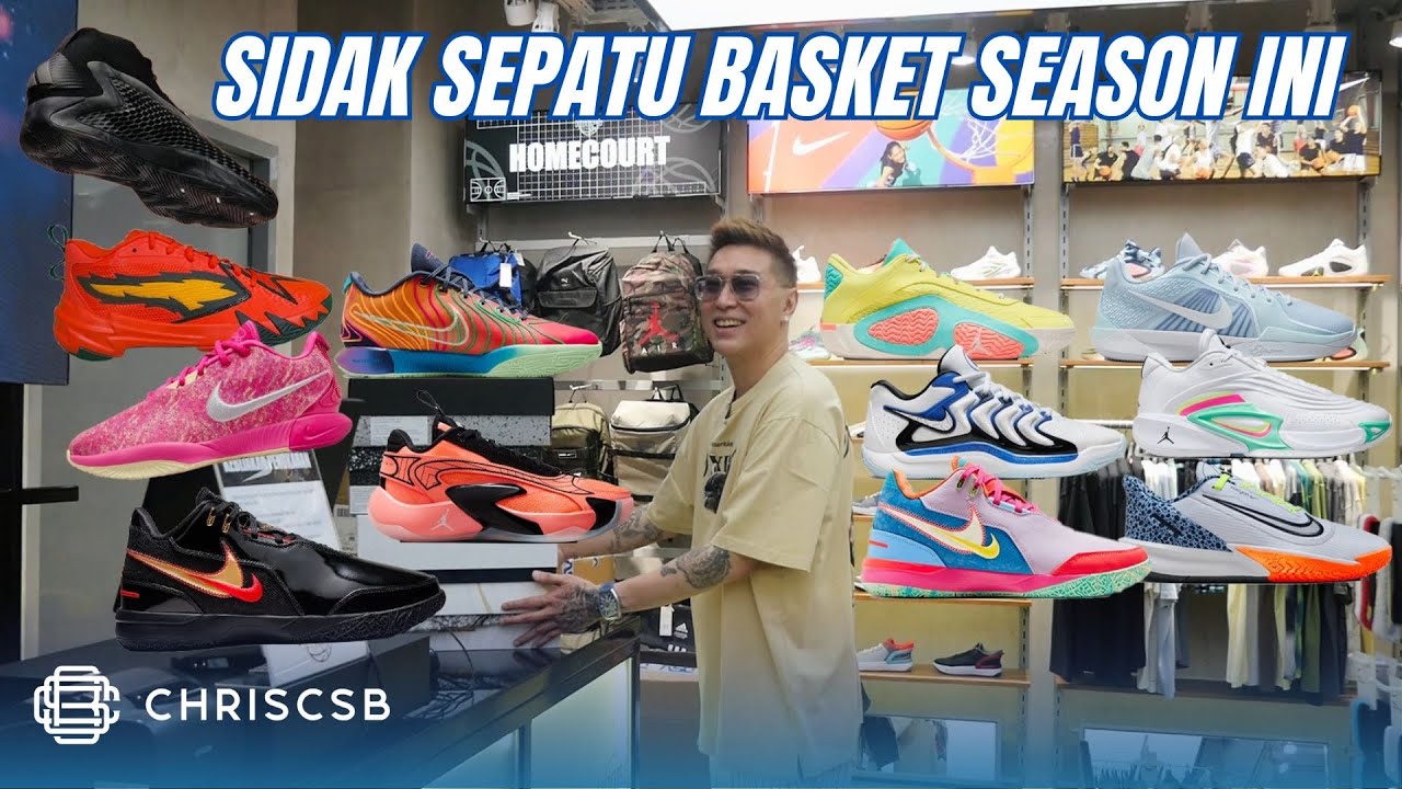 Sidak Sepatu Basket Season Ini! Hoops Nike Lebron Harden Luca Zoom JA Morant KD Puma Melo Adidas DLL