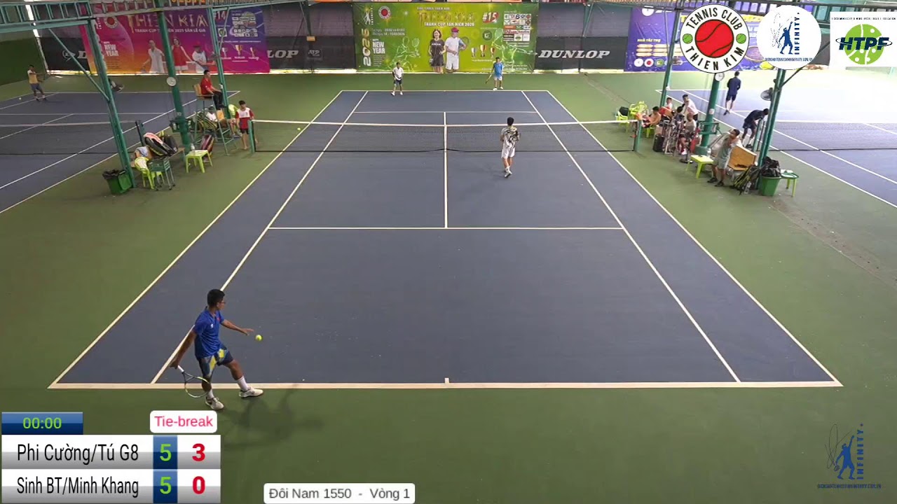 🏆 Đôi Nam 1550 - Thiên Kim 15 : Tú G8/Phi Cường 🆚 Sinh BT/Minh Khang