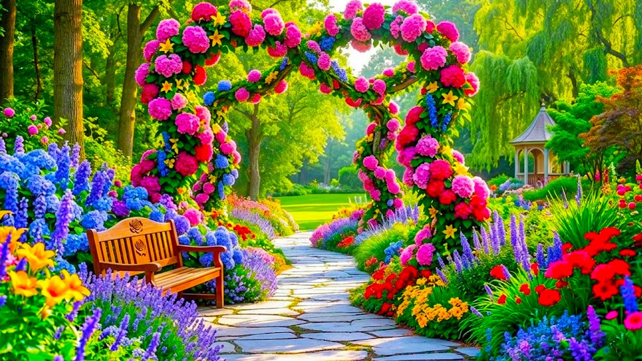 Beautiful Backyard Garden Tour 🌿 Peaceful Landscaping Ideas 2026