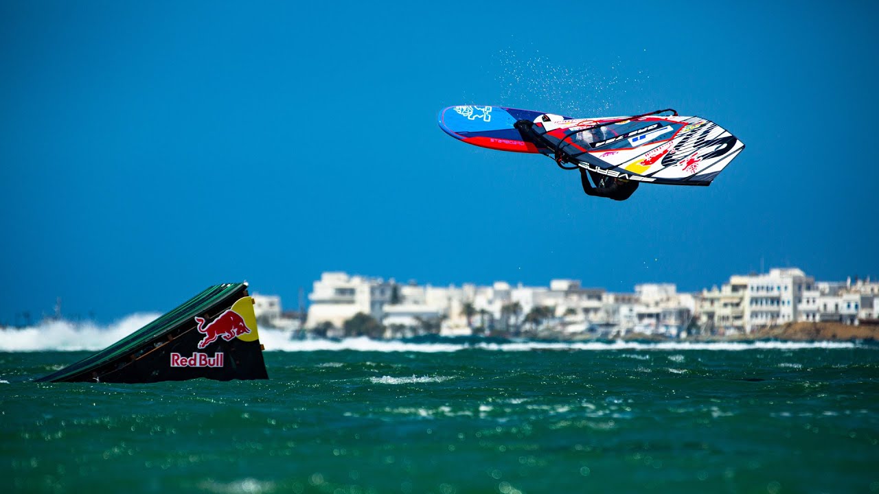 Lennart Neubauer Tests the World's First Windsurf Park