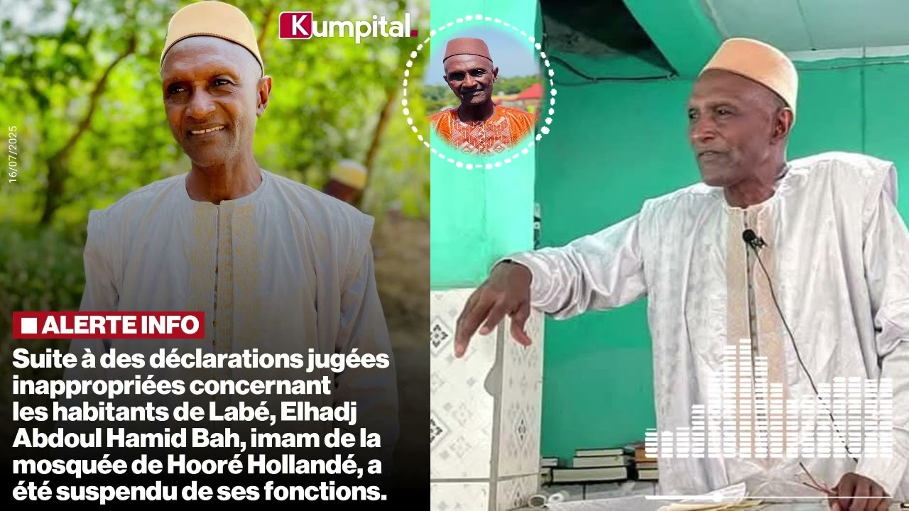 ✔🚨Suspension de l&rsquo;Imam Oustaz Abdoul Hamid : une d&eacute;cision coll&eacute;giale n&eacute;e du terrain