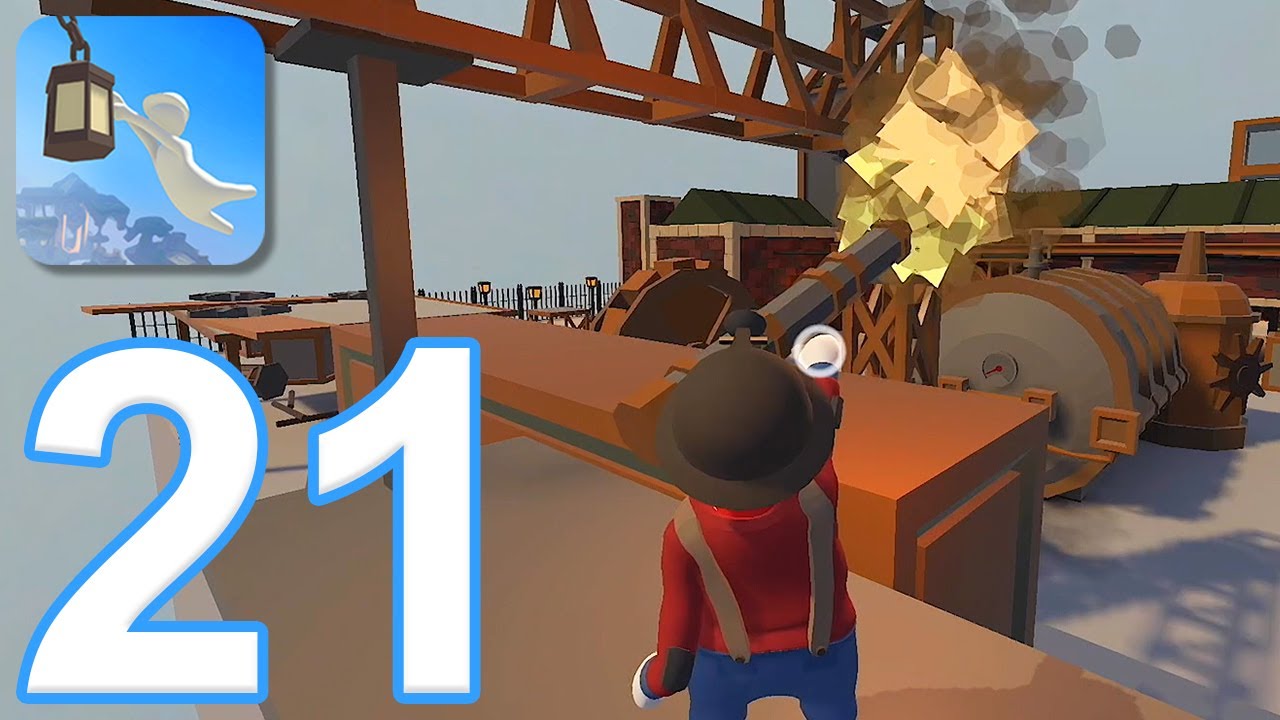Human Fall Flat Mobile - Gameplay Walkthrough Part 21 - New Level 22: Copper World (iOS, Android)
