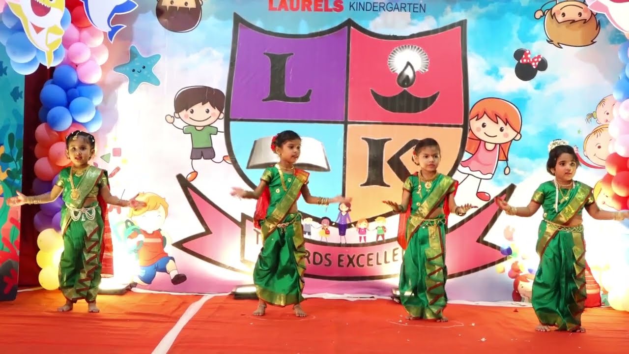 Welcome Dance by Jr.KG - LK Annual Day 2024