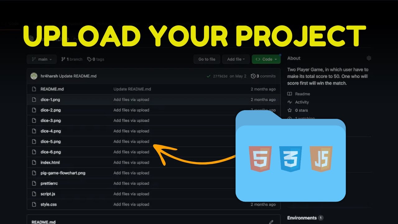 Как загрузить проект на GitHub в 2026 году (пошаговая инструкция для начинающих)