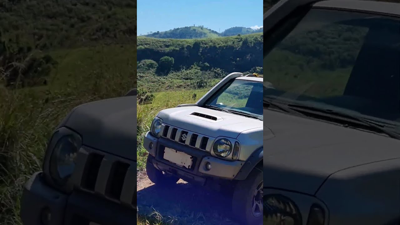 Jimny. Estrada com uma Bela Paisagem. Piedade I. 1 TRN #turismoruralenatureza #ecoturismo #travel