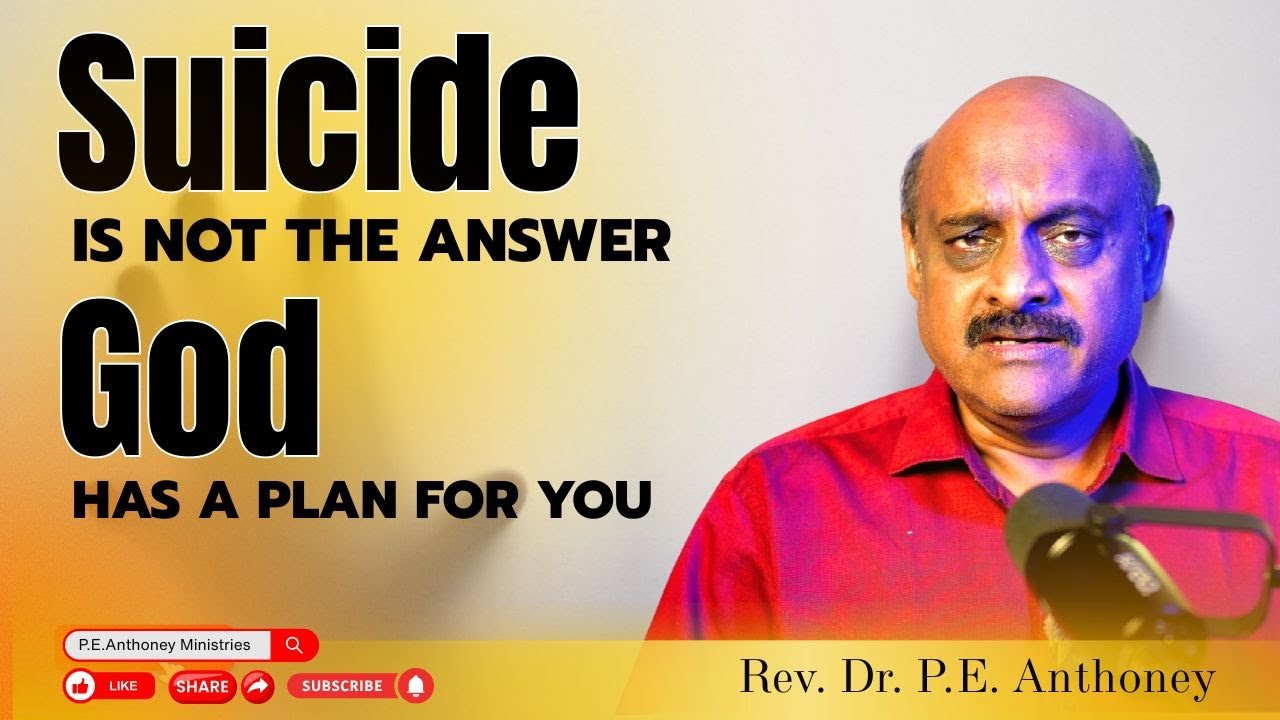 Suicide Is Not the Answer | God Has a Plan for You || COLG
