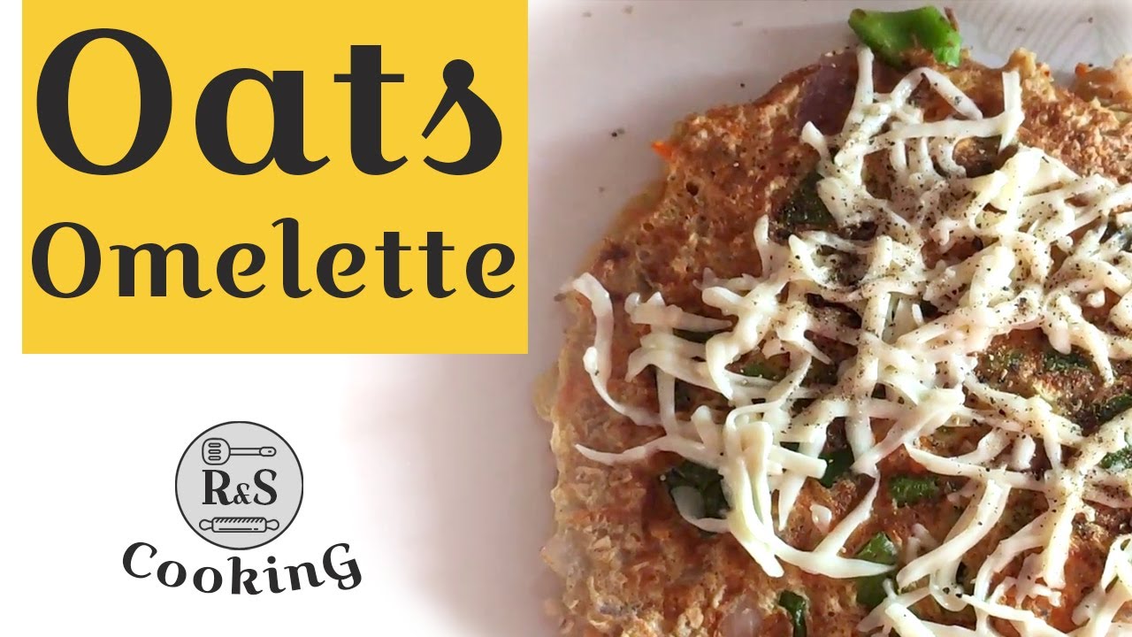 Easy breakfast recipe - Oats Omelette By Root & Soul Cooking. #omelette #oats #food #easybreakfast
