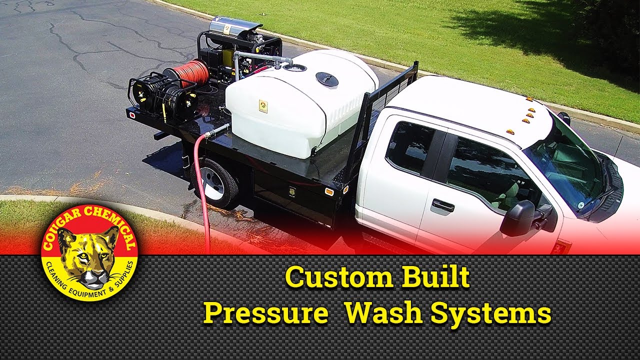 Custom Built Truck Body Pressure Wash Systems