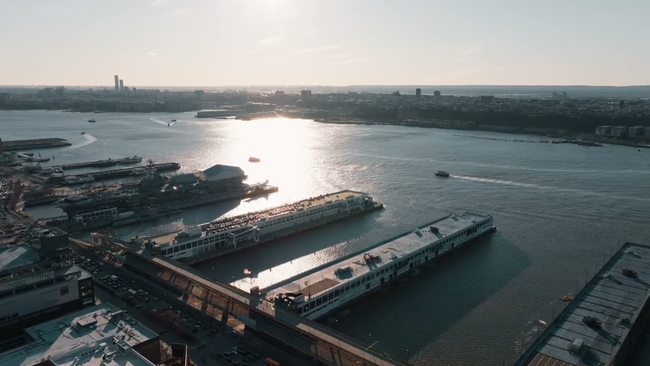 Daytime New York City USA Port
