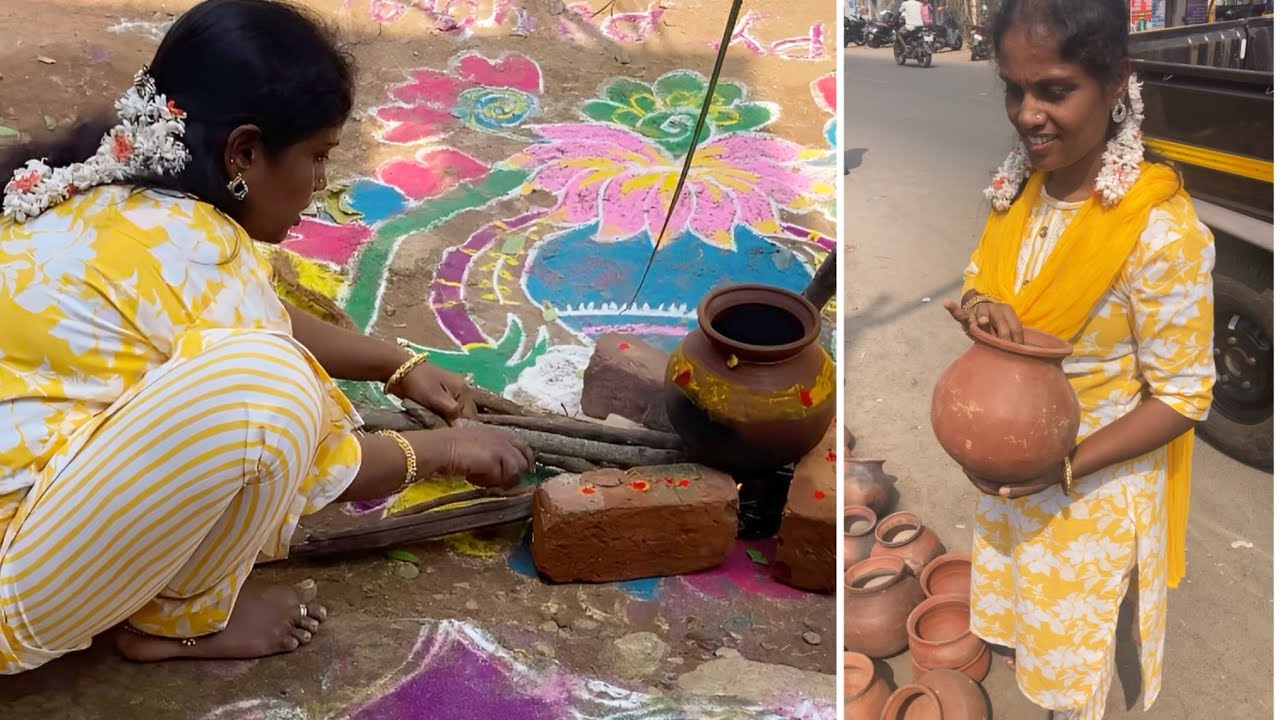 பொங்கலோ பொங்கல் | எங்க வீட்டு பொங்கல் 2026@Sanjana_24363 