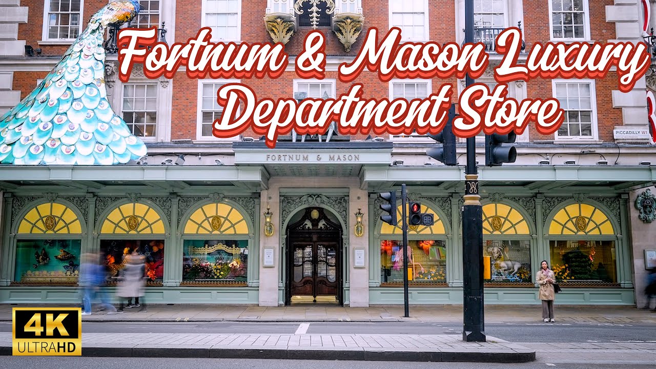 Britain's Most Expensive Food Store!!! | Fortnum & Mason 4K Walking Tour
