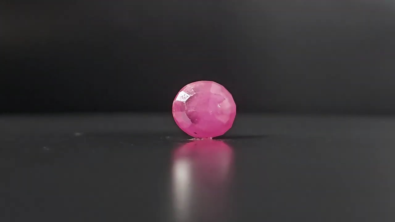4.66 Carat Guinea Mines Ruby Cirtificate No. AK1901170043