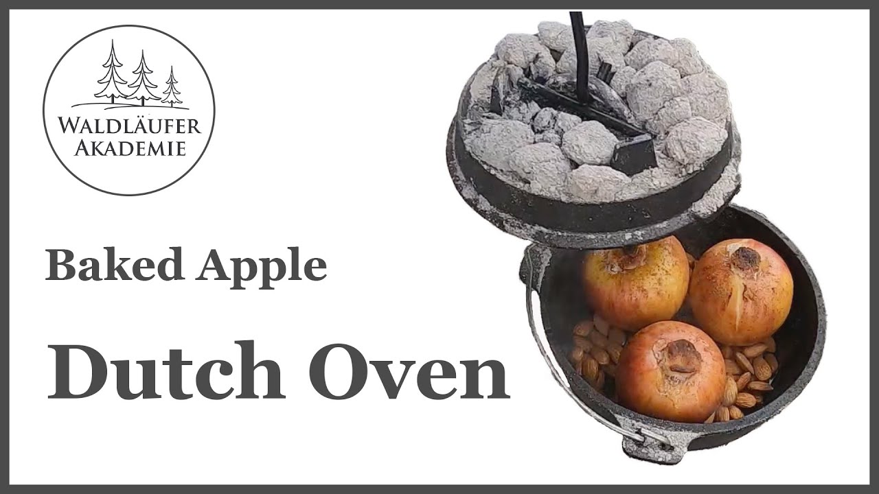 Dutch Oven Baked Apples - Bratäpfel aus dem Dutch Oven