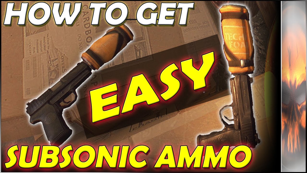 SUBSONIC AMMO BLUEPRINT PARKING GARAGE - SUBTERFUGE TUTORIAL - DYING LIGHT