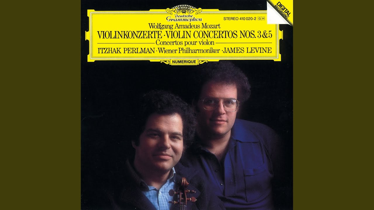 Mozart: Violin Concerto No. 3 in G Major, K. 216: III. Rondeau. Allegro (Cadenza Itzhak Perlman)
