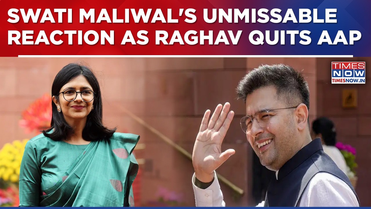Swati Maliwal Reacts After Raghav Chadha's Big Blow To Kejriwal-Led Party | Ex-AAP Leader Says...