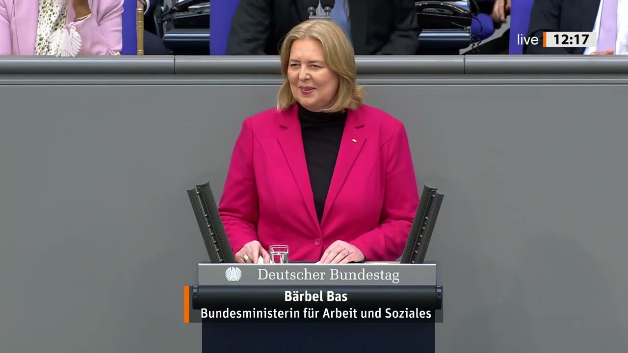 Arbeits- und Sozial­ministerin Bas wirbt für Reform des Sozialstaats
