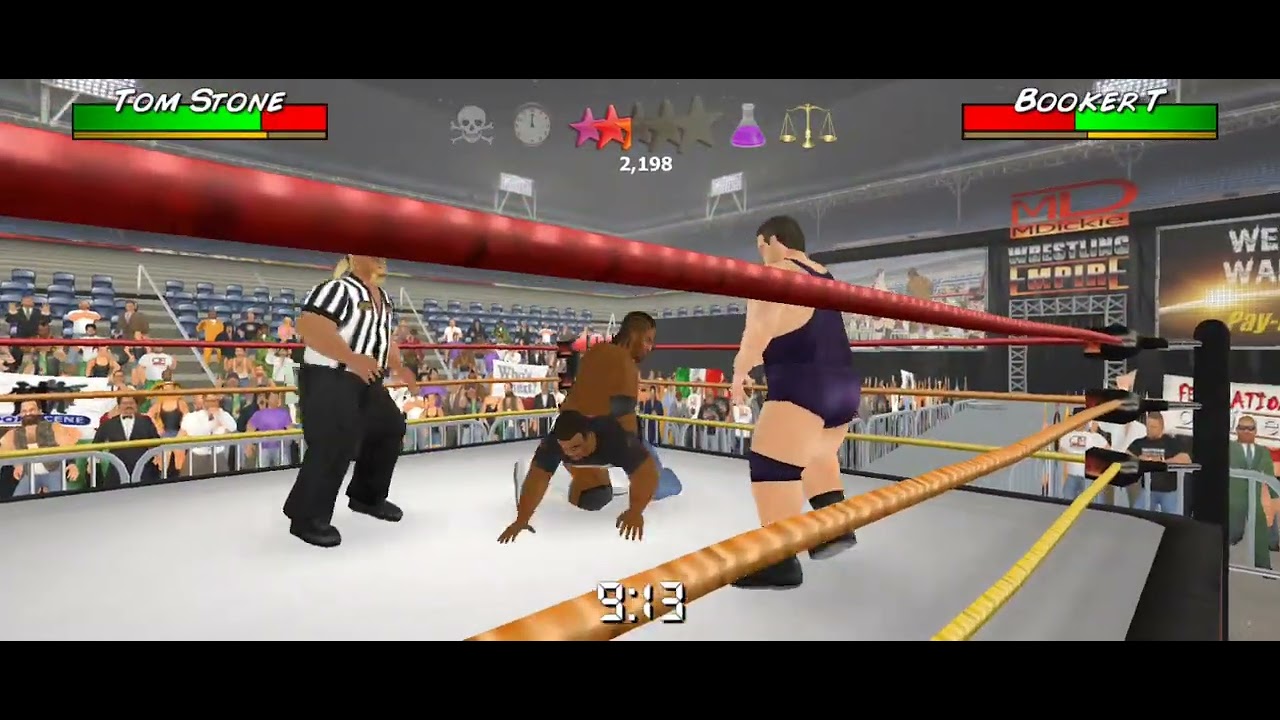 Booker T versus Tom Stone