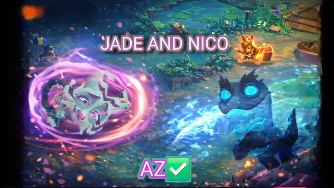Super Hero Jade 🦸‍♂️ And Godzilla Nico 🐲 Gameplay by AZ✅️ In Zooba 