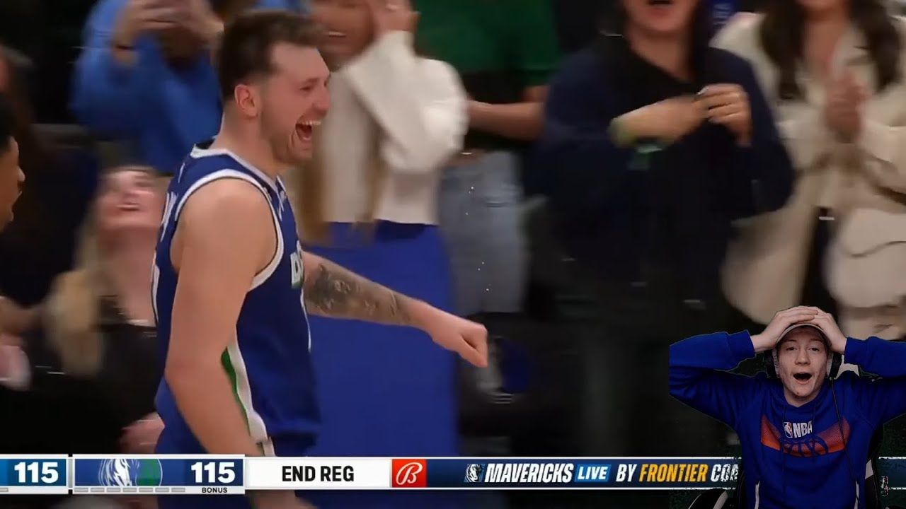 ZTAY reacts to Knicks vs Mavericks... LUKA MAGIC!