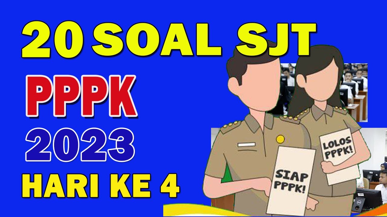 BOCORAN SOAL SJT PPPK 2023